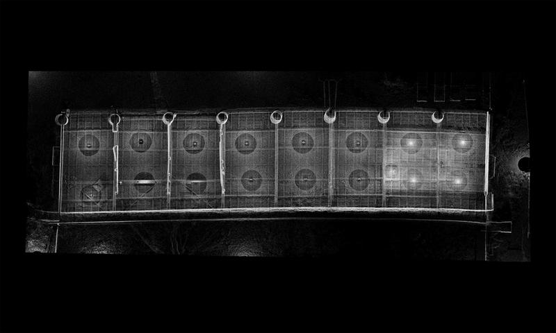 Barton Barn 3D scan plan view
