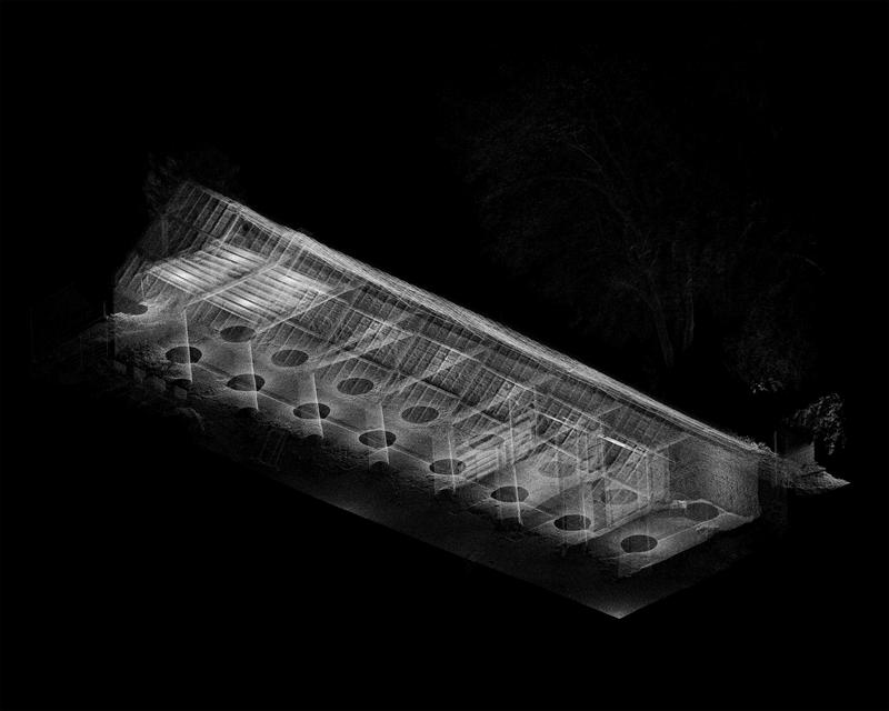 Barton Barn 3D scan axonometric view