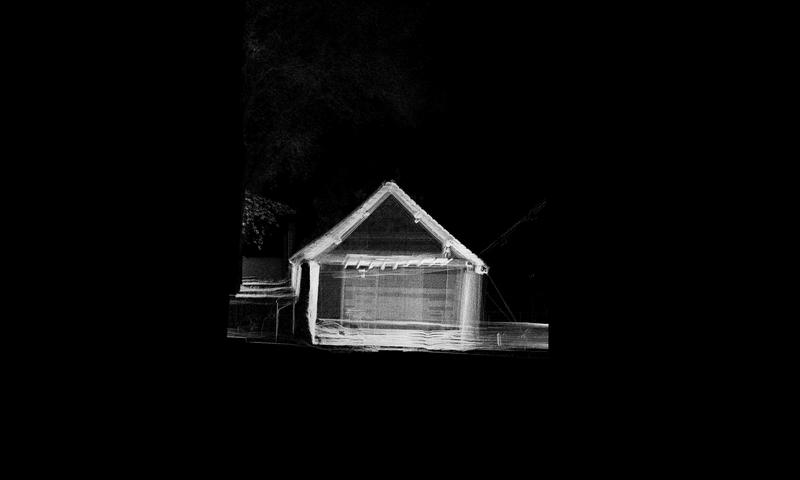 Scanning an Old Barn slide