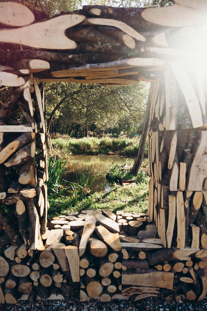 Dense Timber Blocks slide