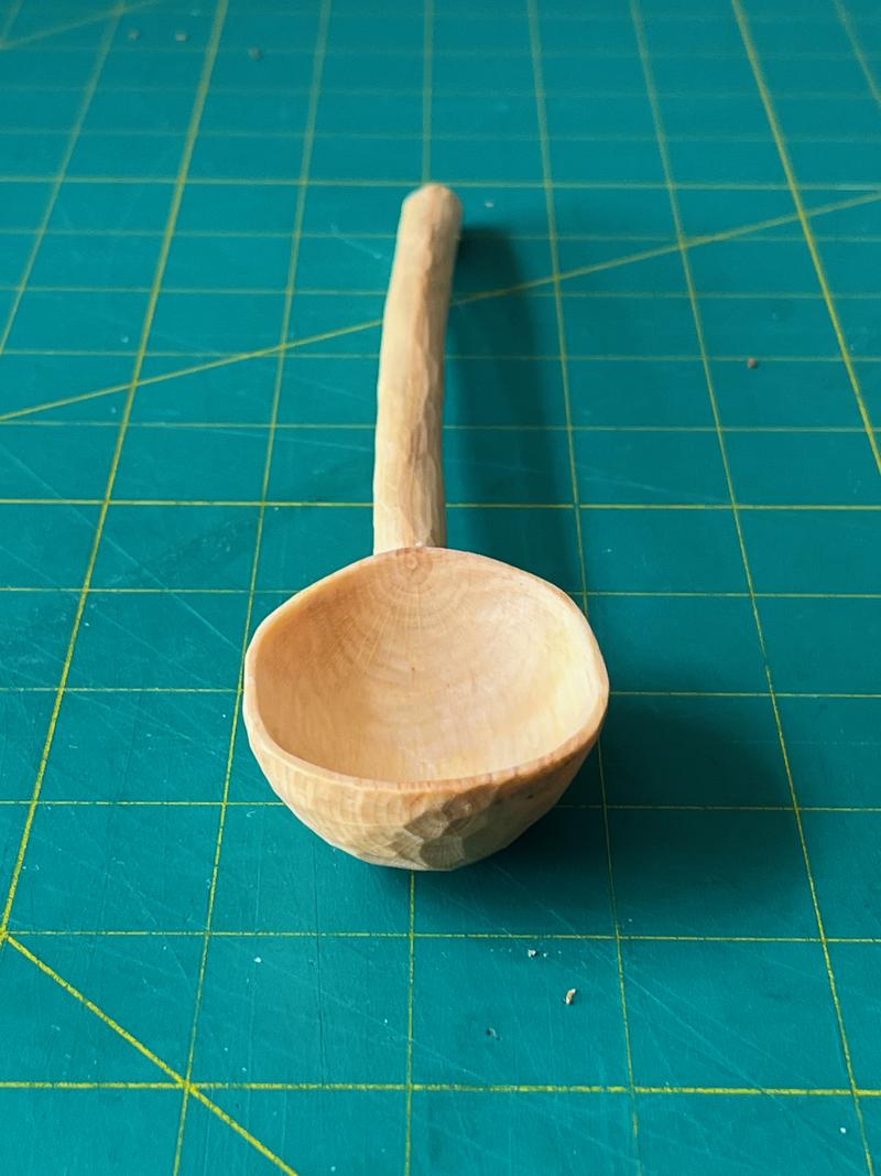 Small Wood Good Sanjay coffee scoop