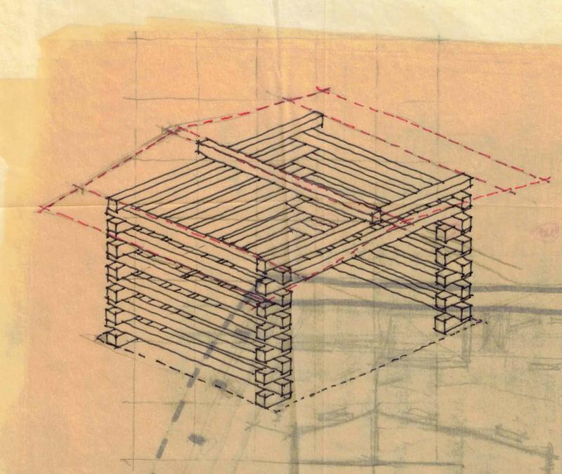Timber Stack Drying Shelter
