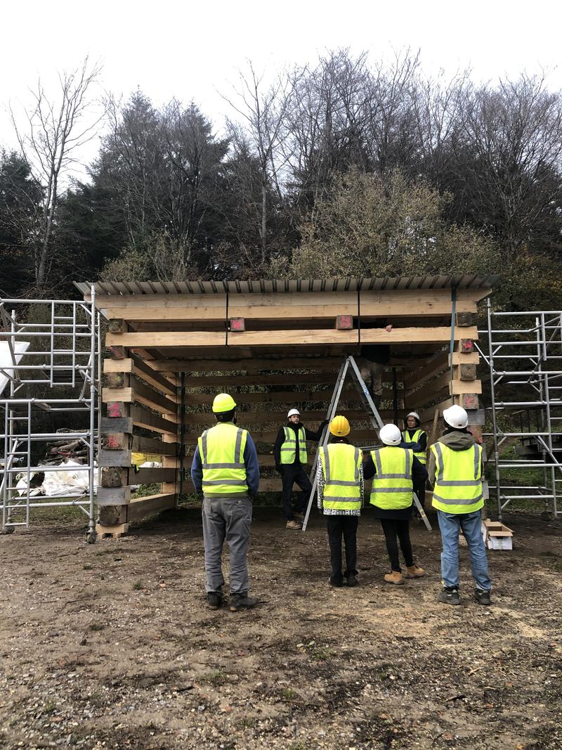 Timber Stack Drying Shelter