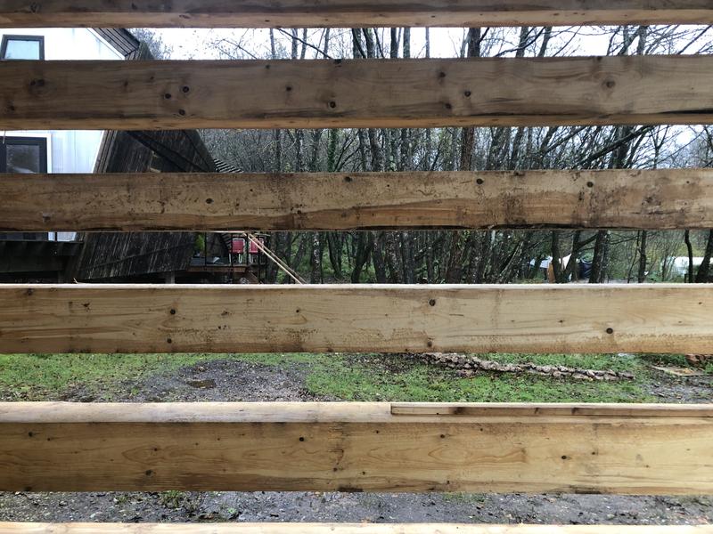Timber Stack Drying Shelter