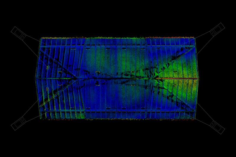 Tree Fork Truss Scan Analysis RoofTopView 2021