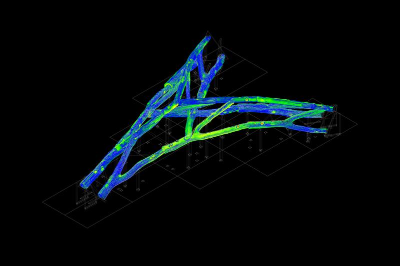 Tree Fork Truss Scan Analysis Axo2 Front WContext