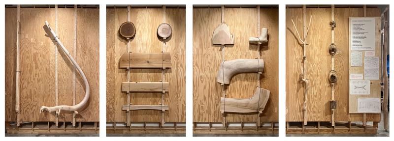 Using Trees Exhibition other wood pieces collection