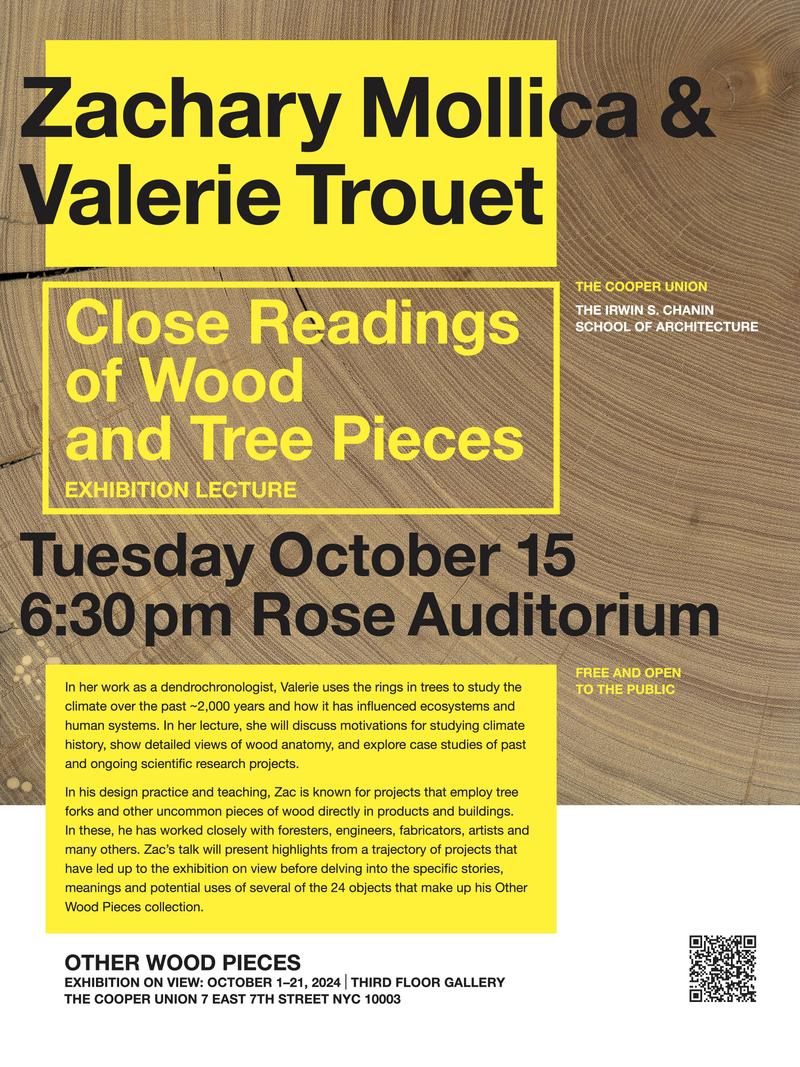Cooper Union lecture poster