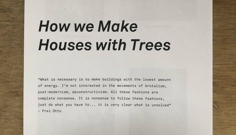 How we Make Houses with Trees cover image