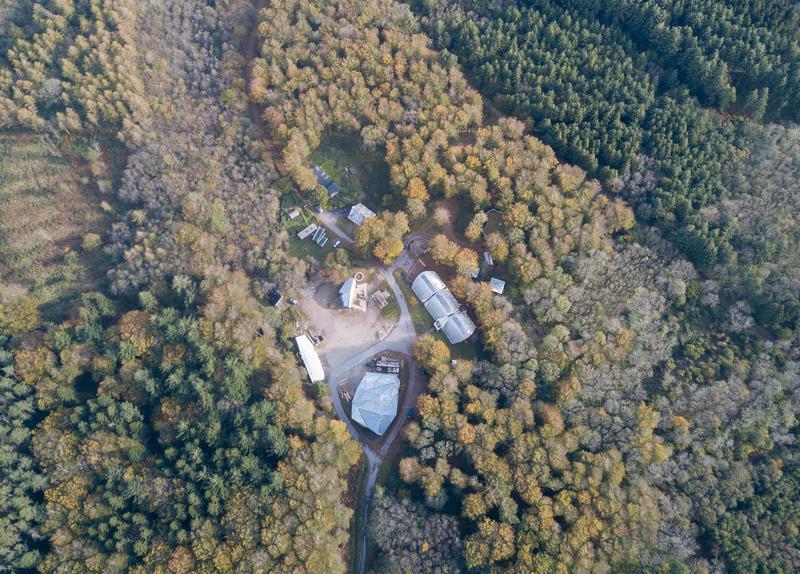 Leading Hooke Park drone shot PHOTO RazaKazim
