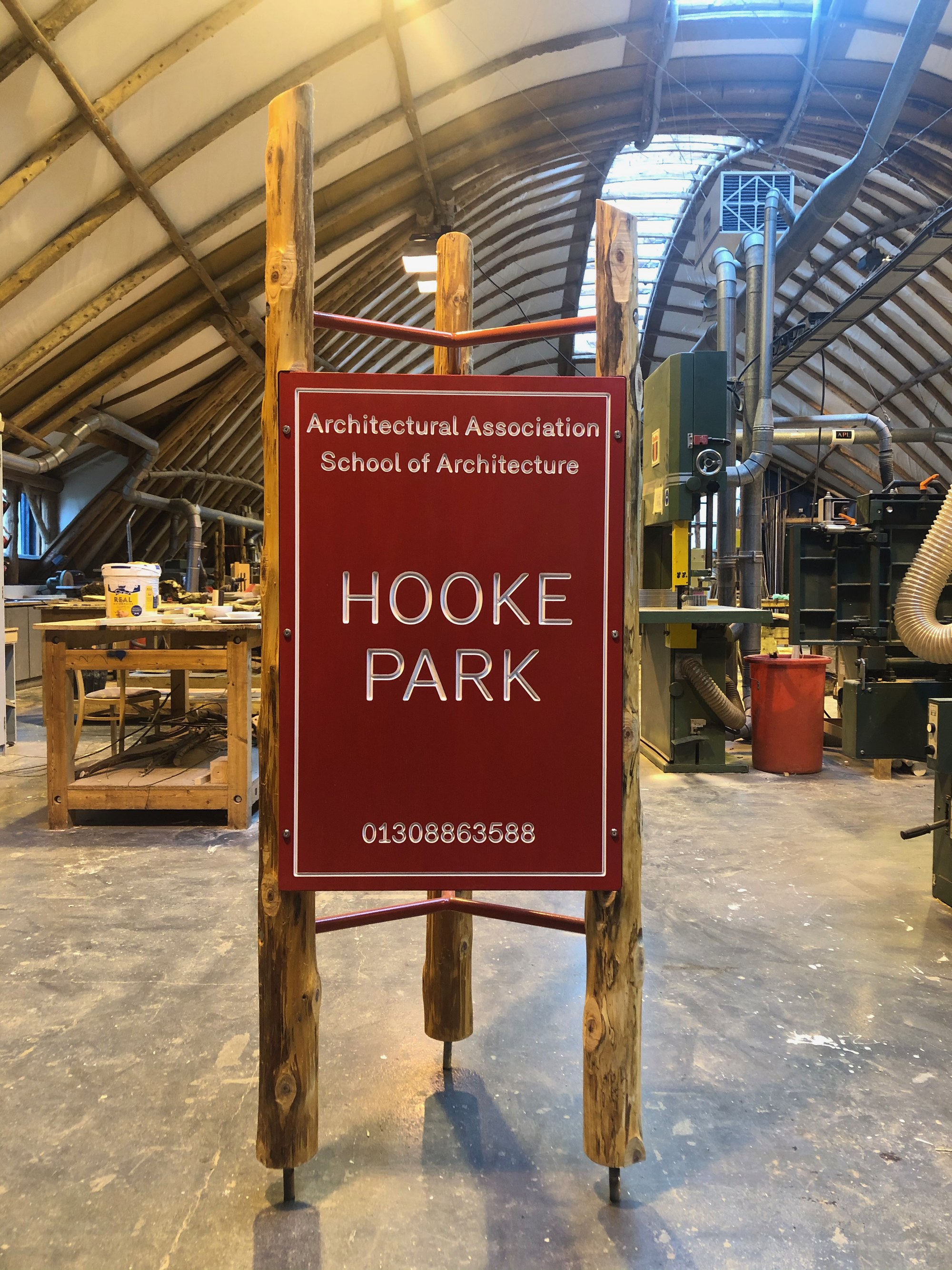Leading Hooke Park