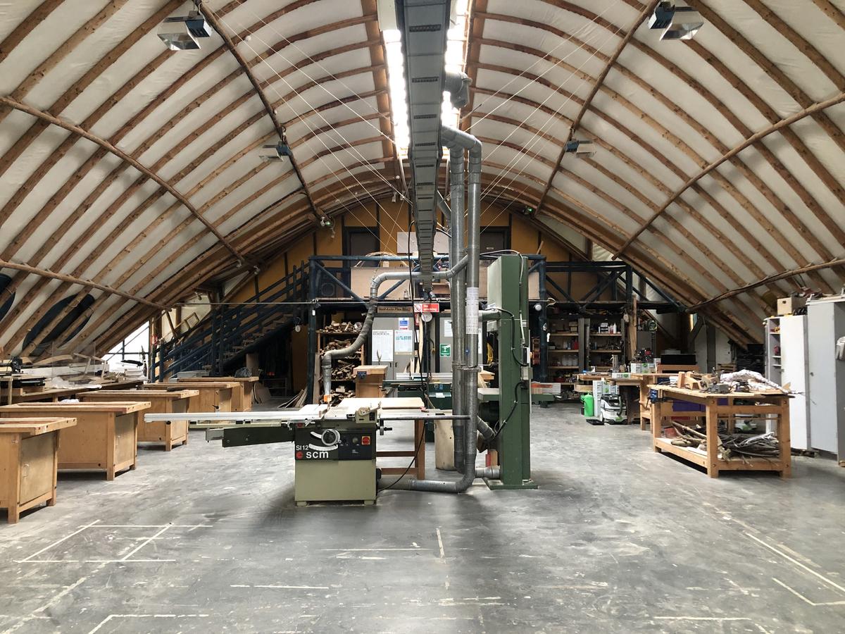Leading Hooke Park Workshop