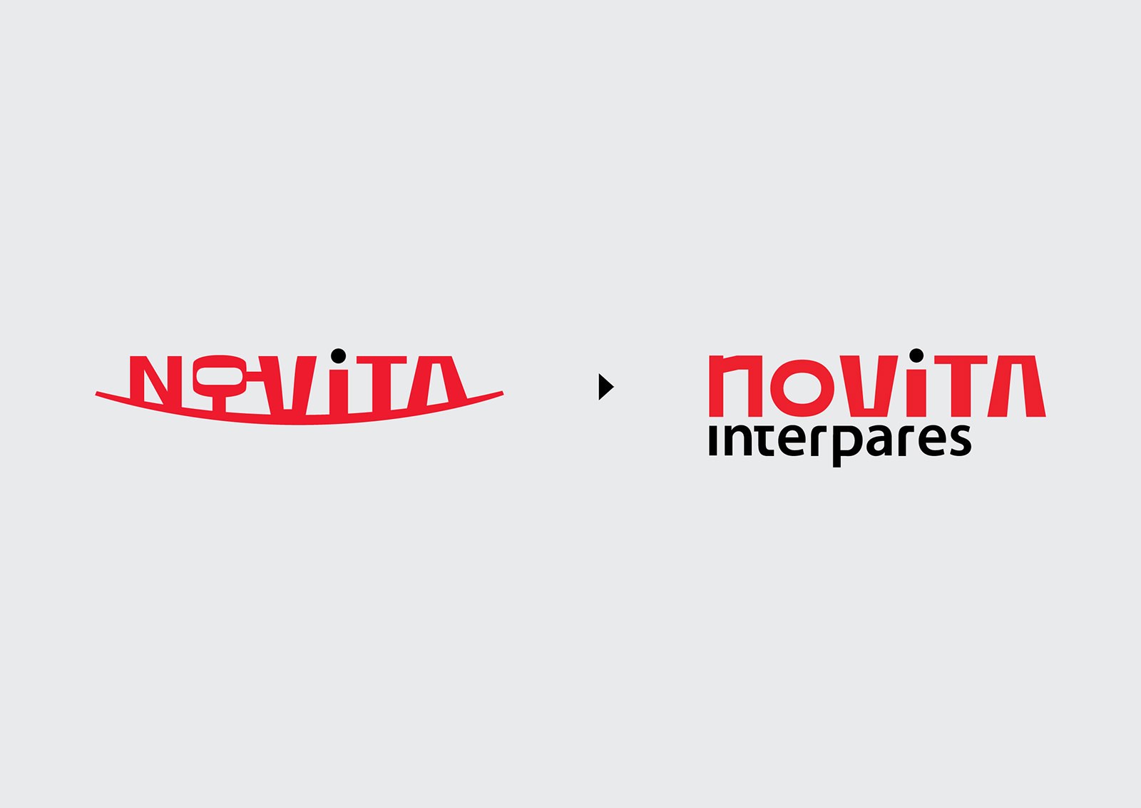 Novita Interpares Work logo redesign