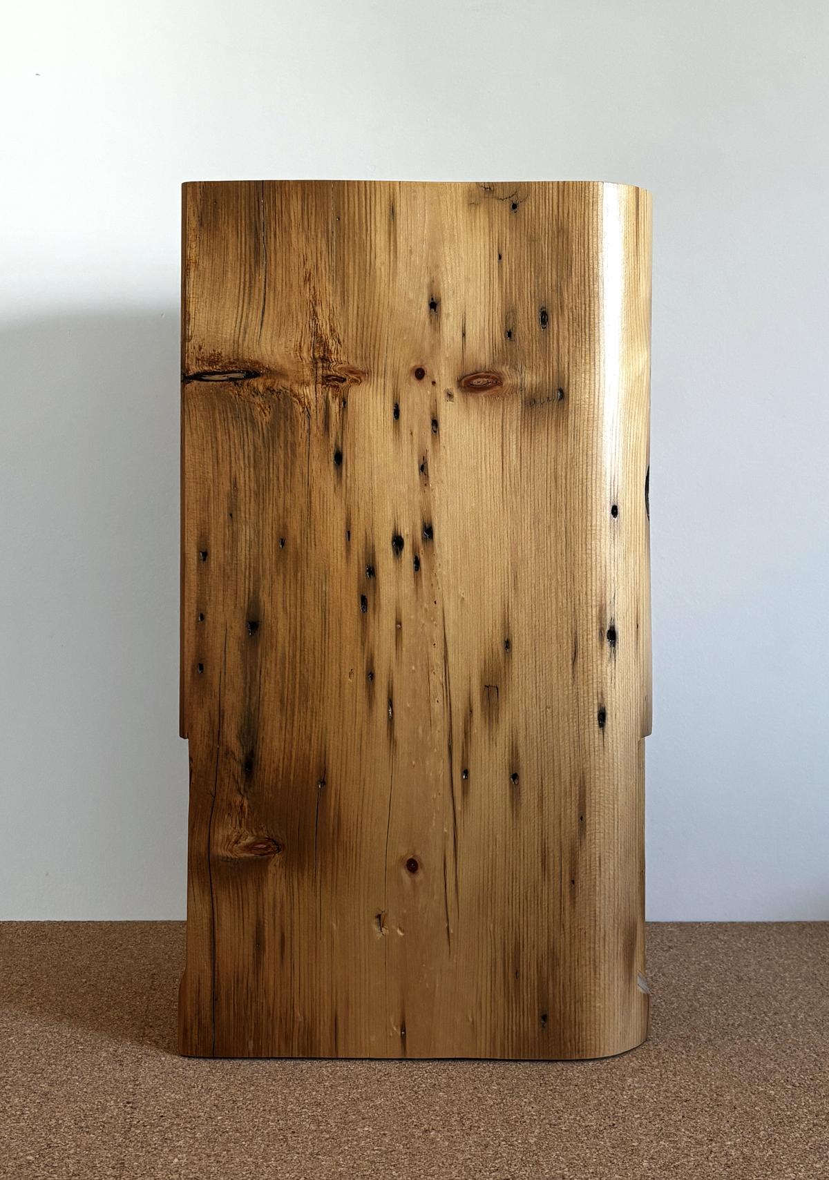 Reclaimed Side Table XL growth rings