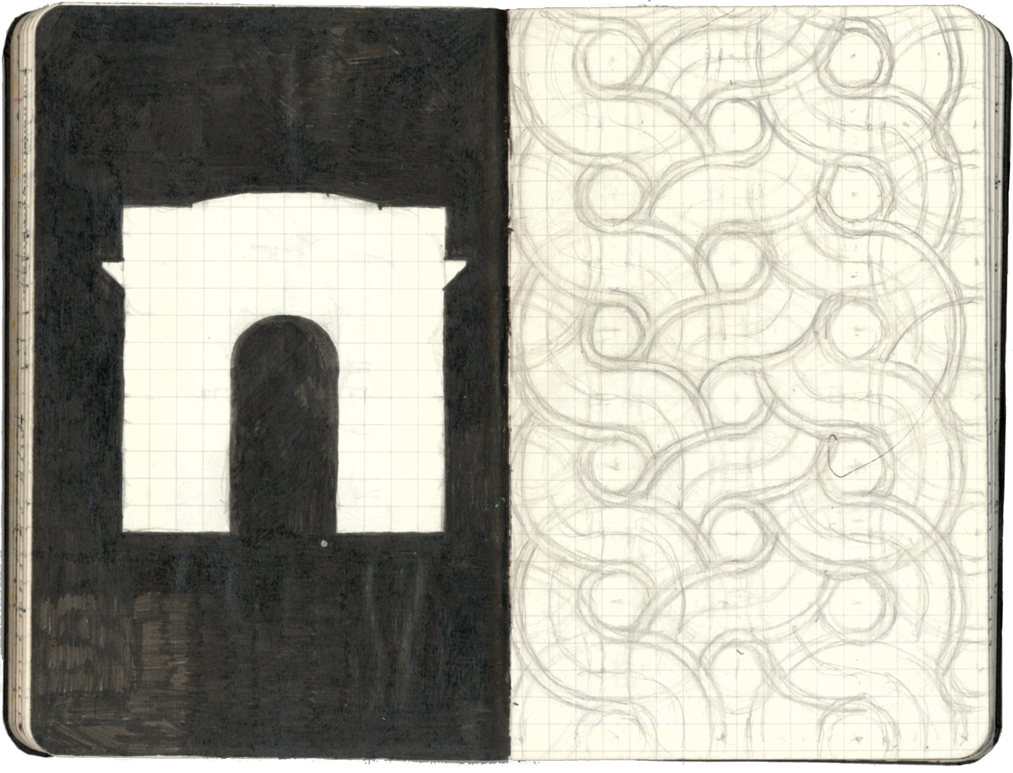Sketchbook spread
