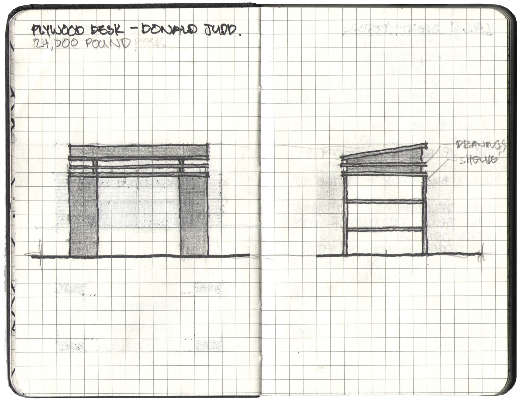 Sketchbook spread