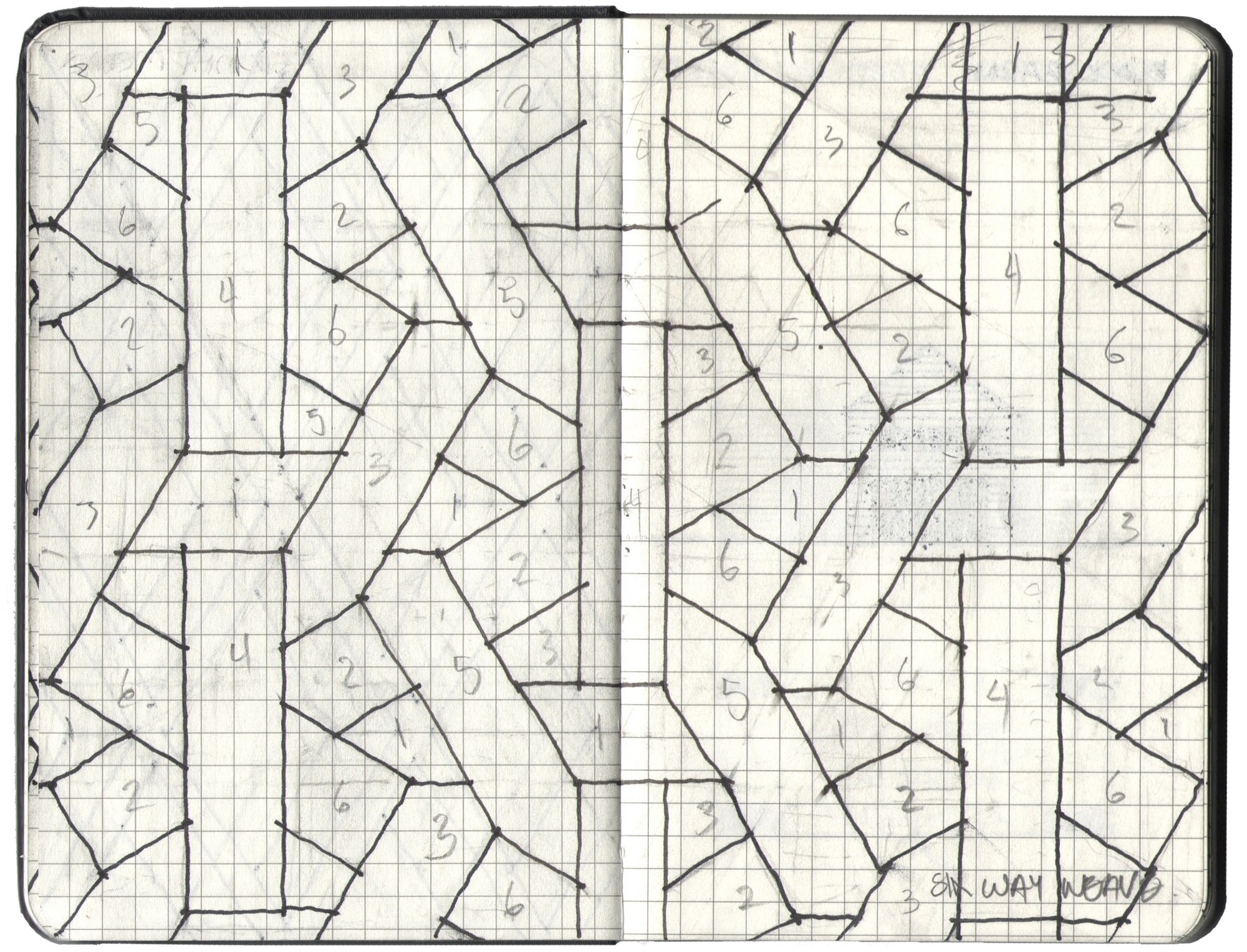 Sketchbook spread