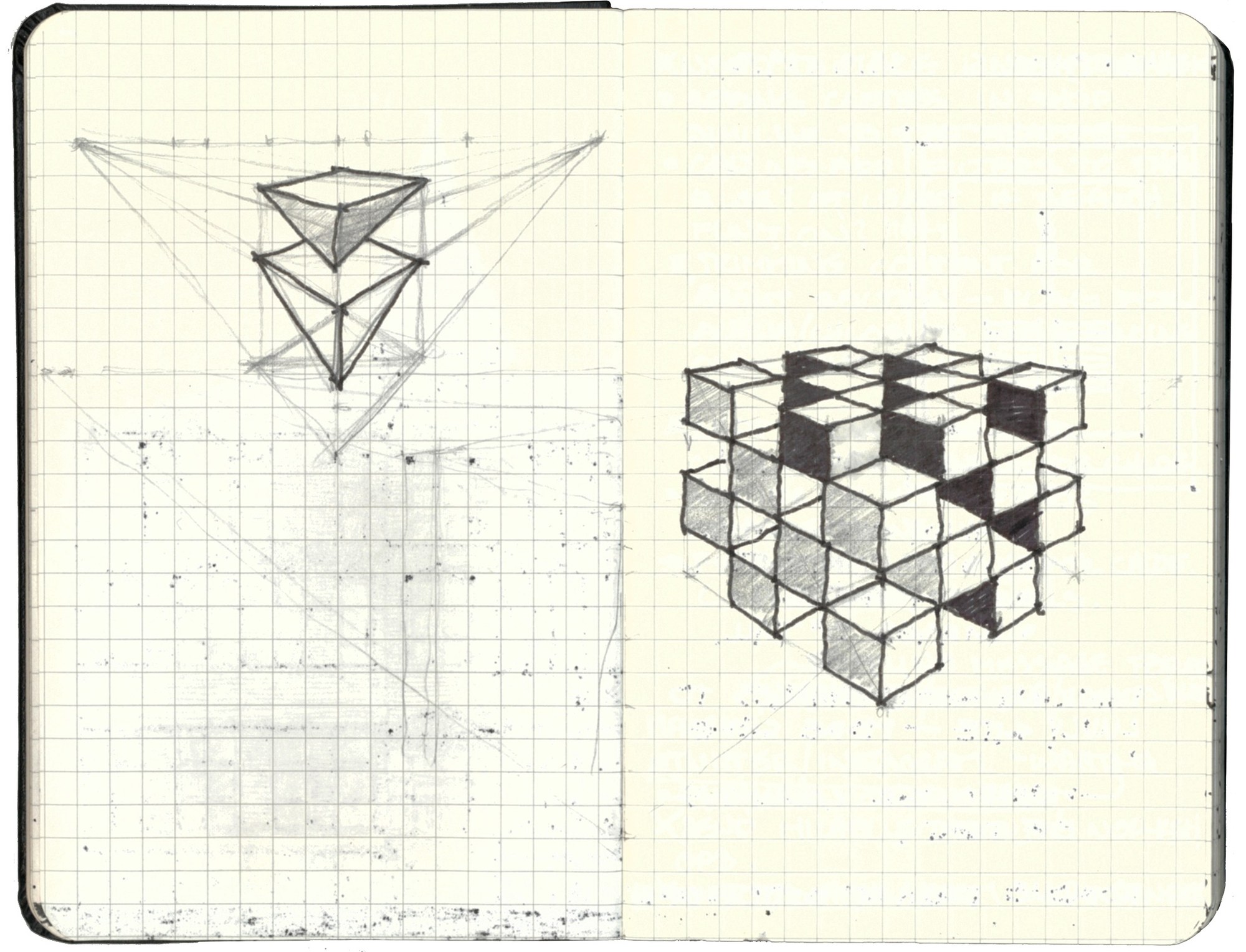 Sketchbook spread