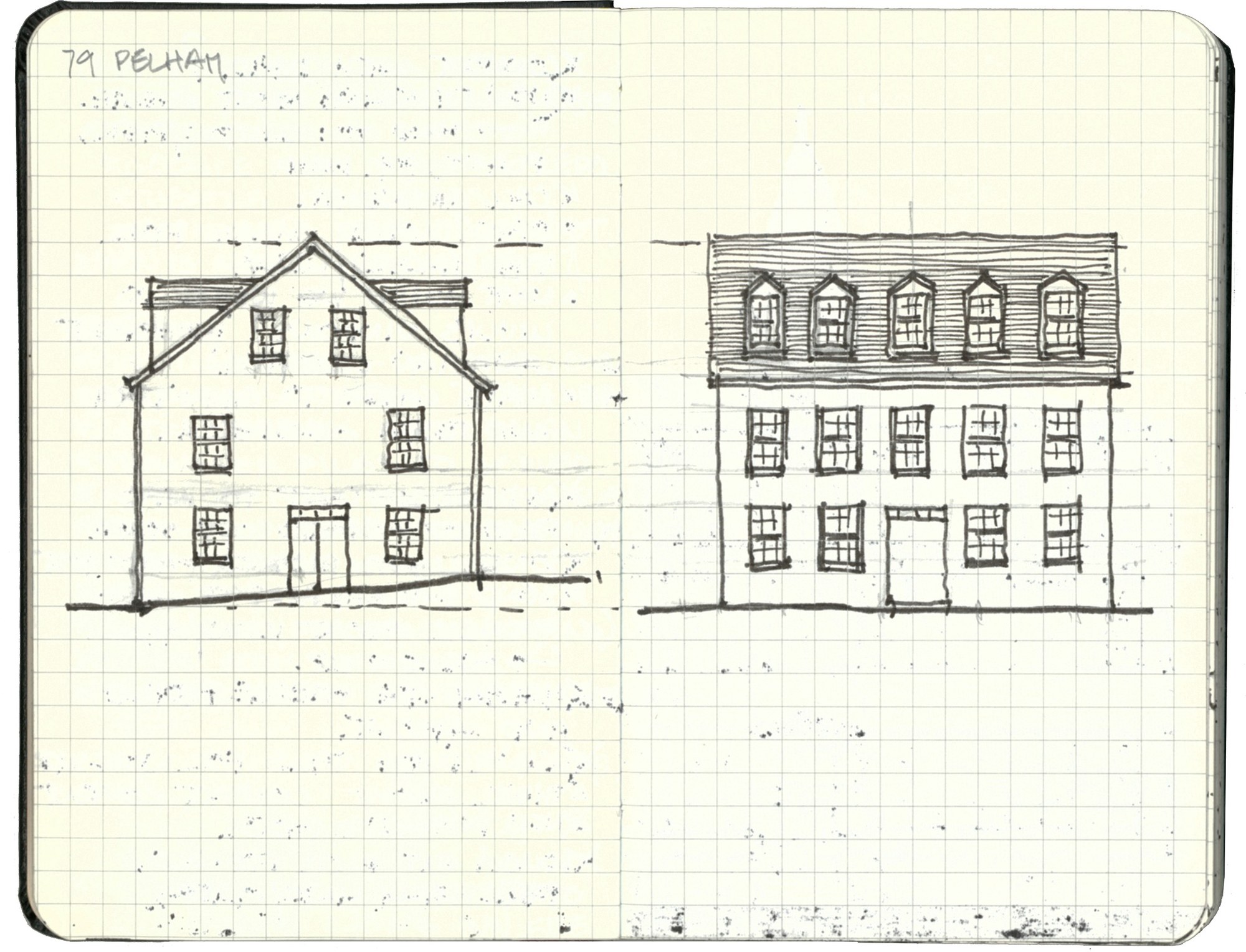 Sketchbook spread