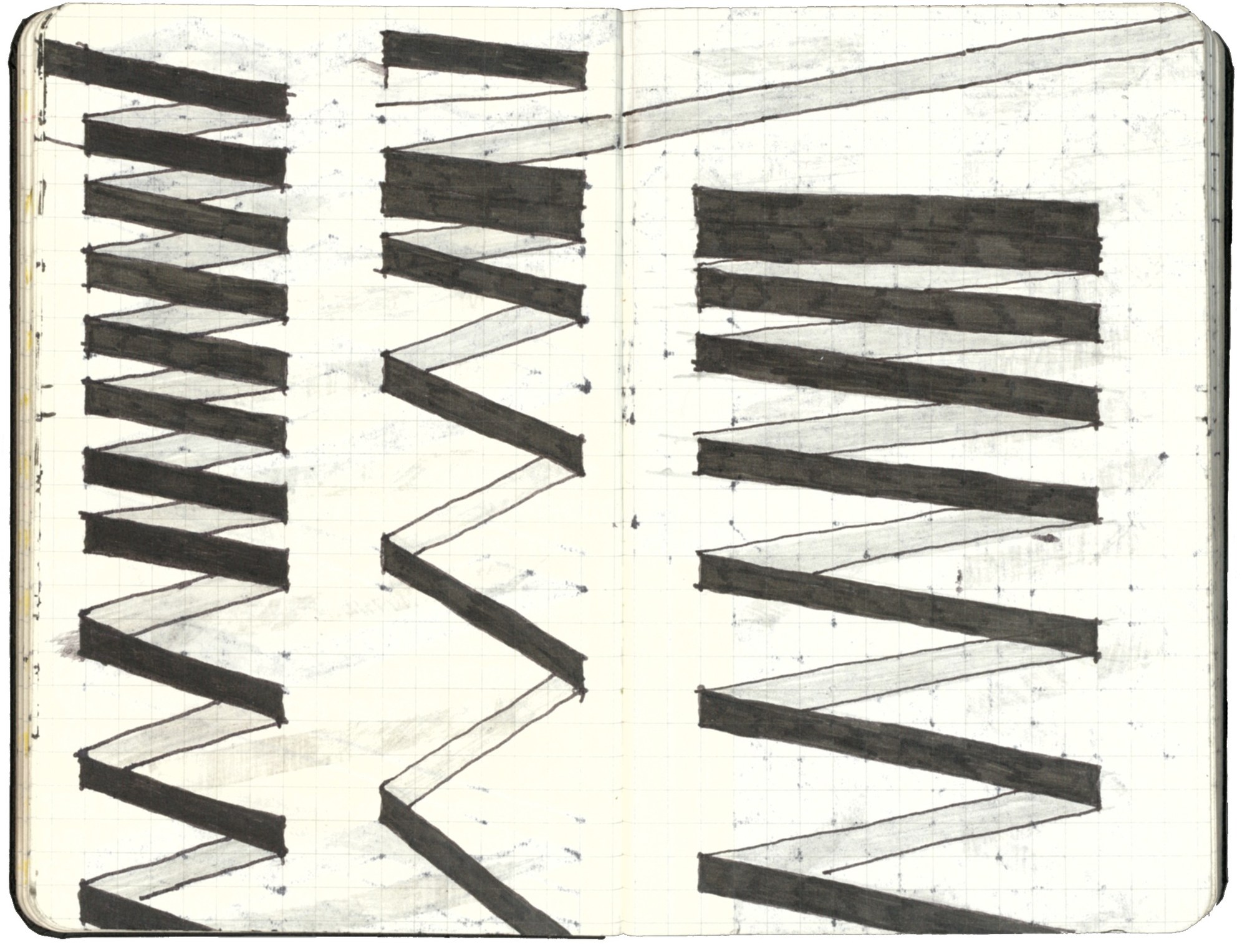 Sketchbook spread