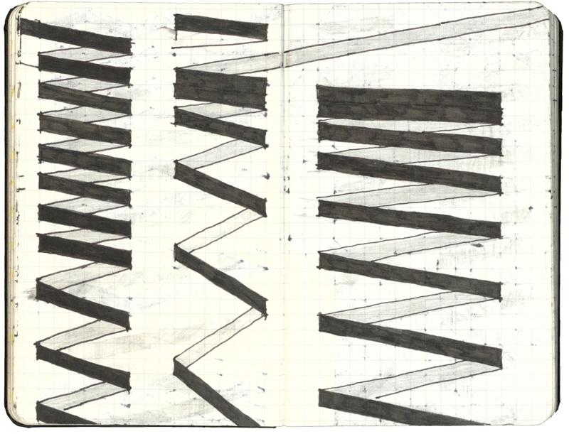 Sketchbook spread