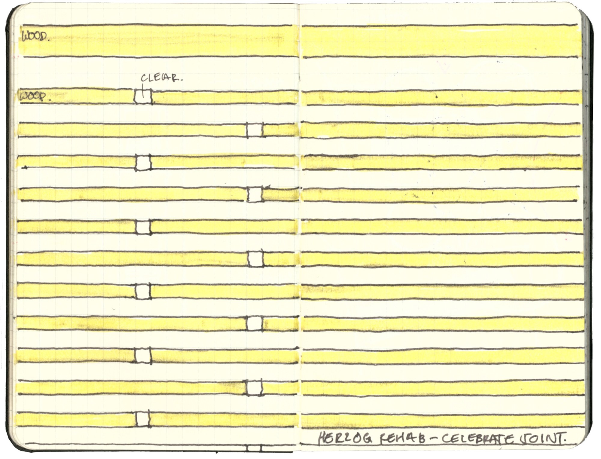 Sketchbook spread