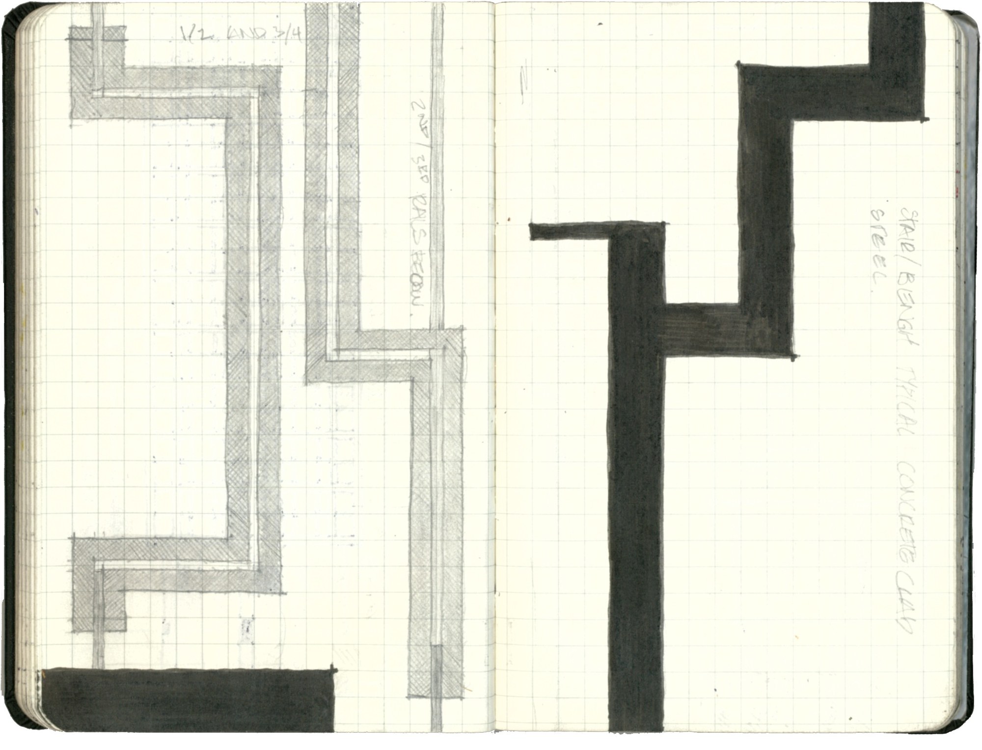 Sketchbook spread