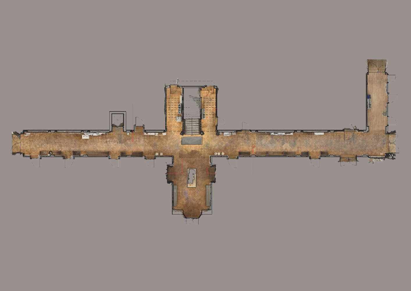 To draft layered as-built drawings