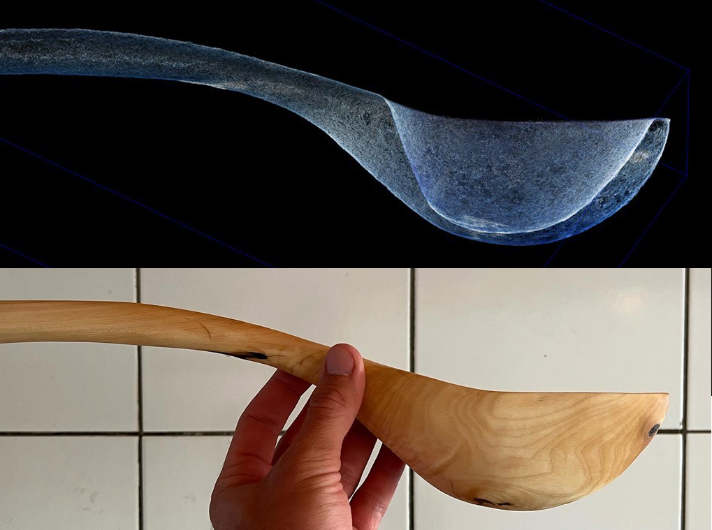 To model hand crafted objects