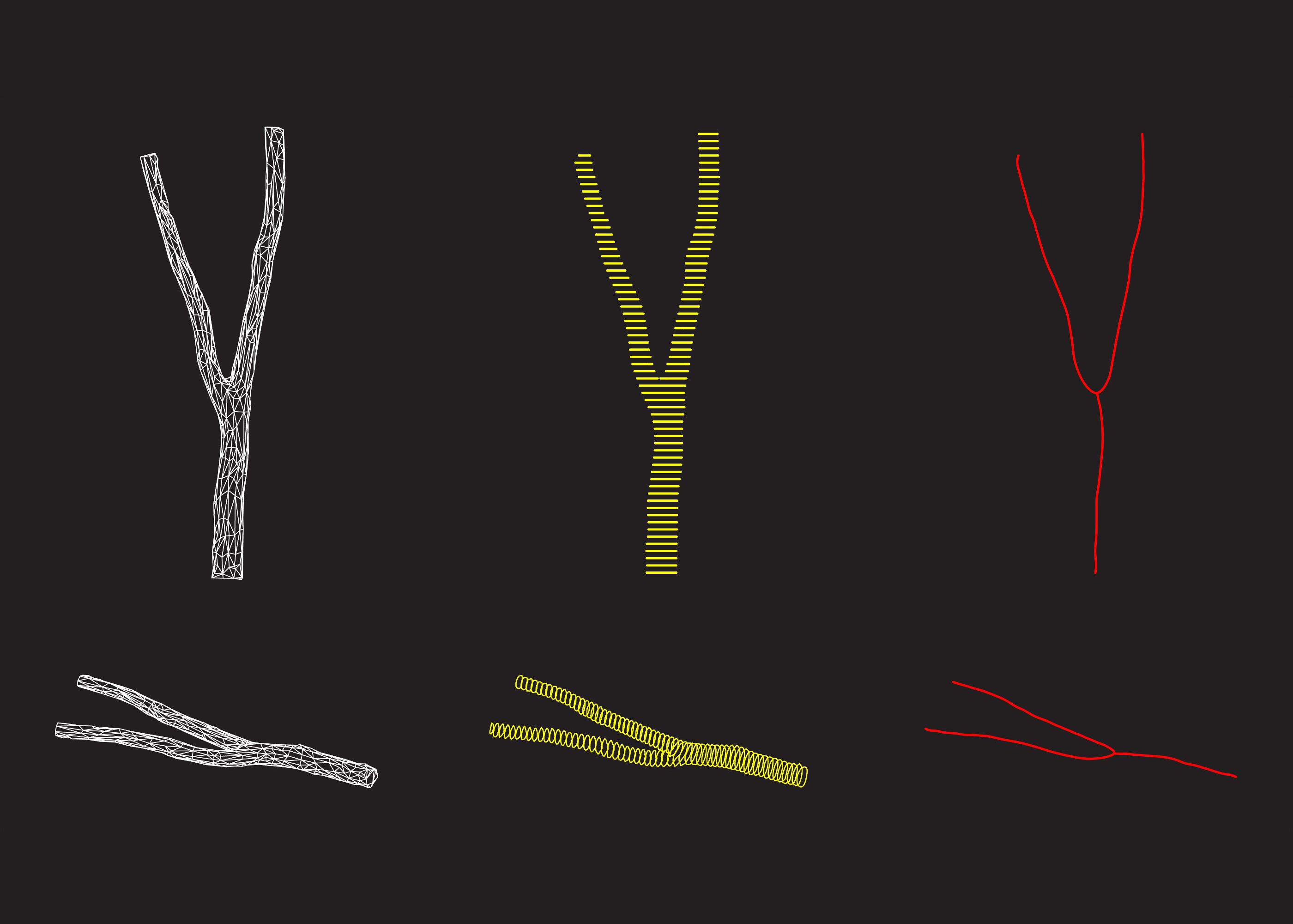 To simplify complex scan geometry